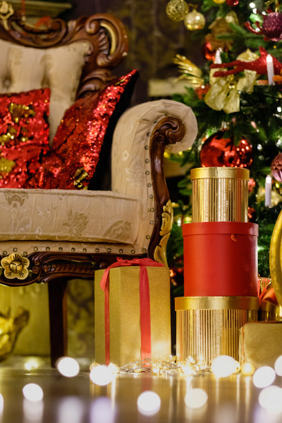 圣诞节和新年庆祝概念图片下载