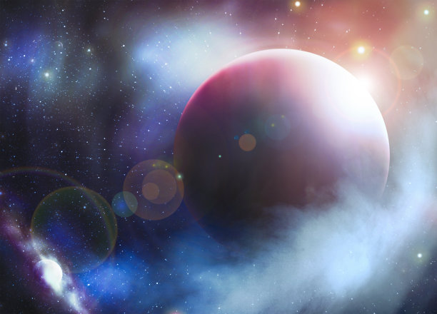 外层空间的美丽插图。图片下载