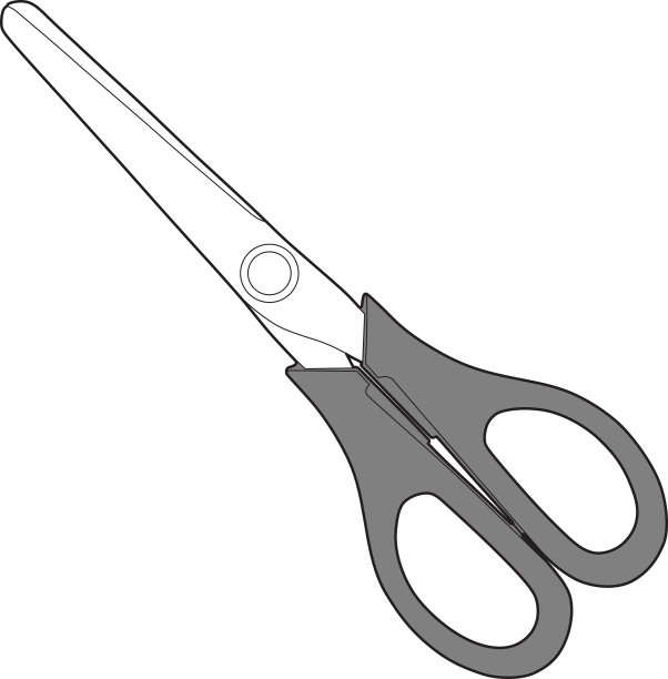 剪刀剪图片下载