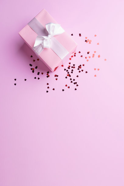 礼品盒组成与自由空间的文本图片下载