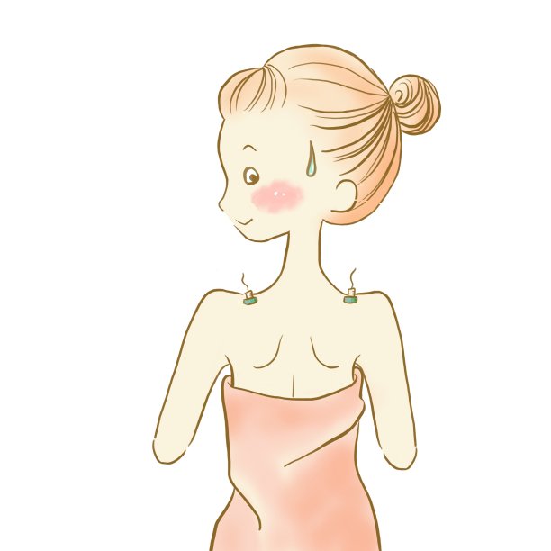 妇女接受艾灸治疗，替代药物图片下载