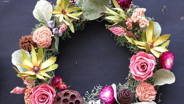 圣诞花环图片下载