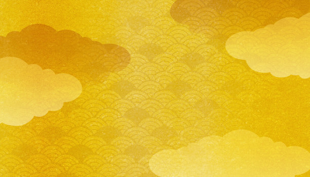 背景插图的一个美丽的日本模式的黄金。图片下载