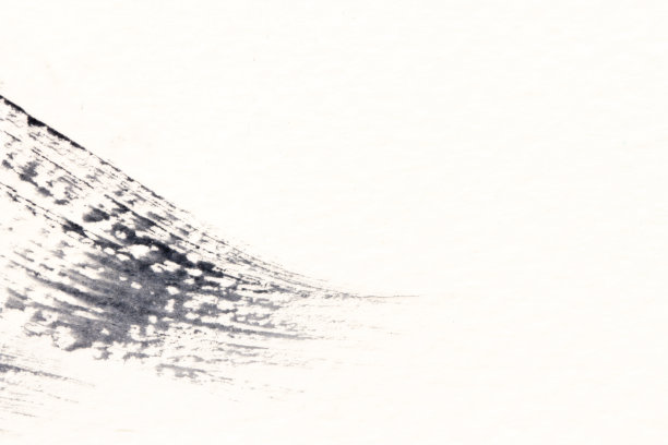 抽象黑白水彩光画背景或纹理。图片下载