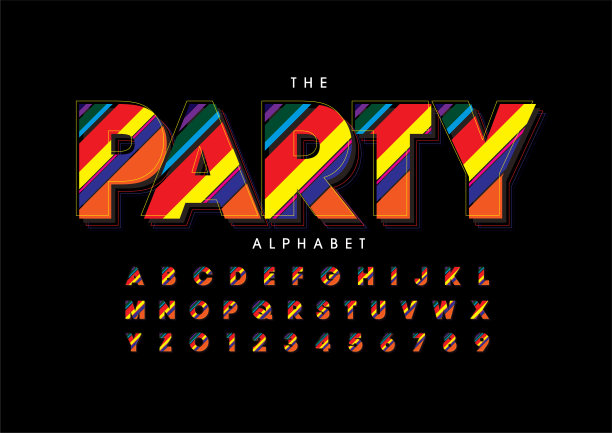 程式化的字母图片下载