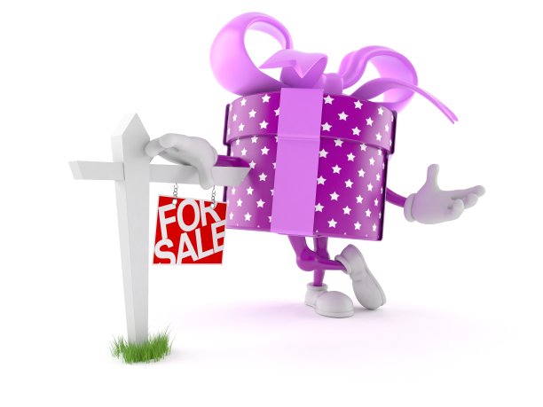 赠品与房地产标志图片下载