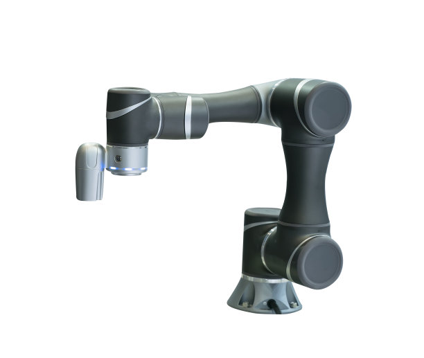 工业机械臂孤立在白色背景上图片下载