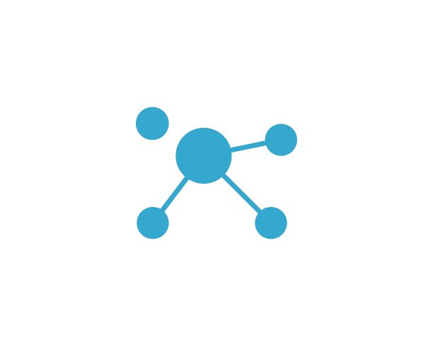 分子图标矢量设计图片下载