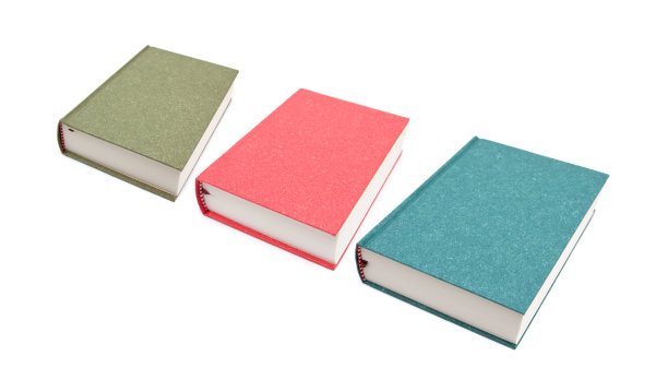 字典书孤立在白色的背景上图片下载