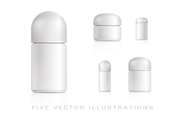 化妆品的插图图片下载