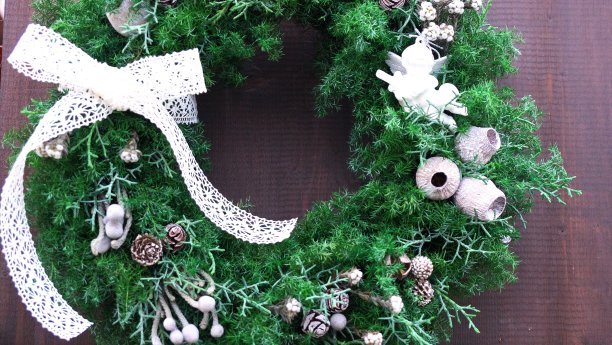 圣诞花环图片下载