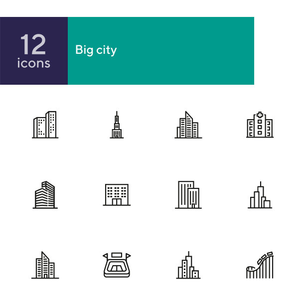 大城市线路图标设置图片下载