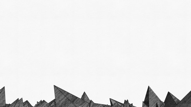 绘图形状，几何手绘风格。插图。图片下载