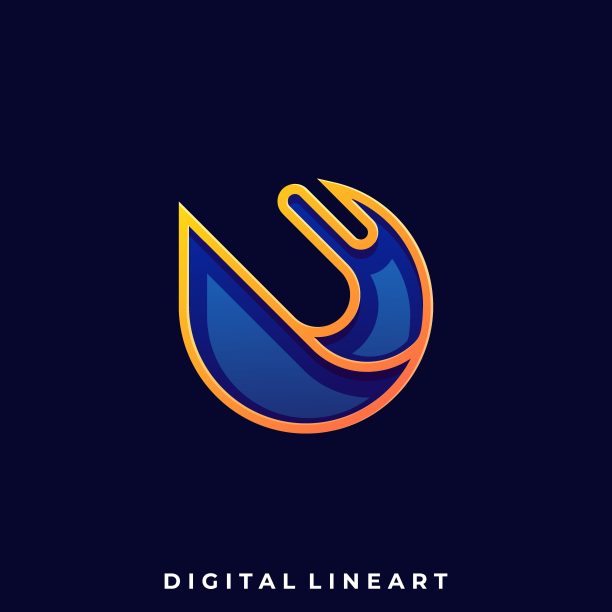 抽象球面插图矢量设计模板图片下载