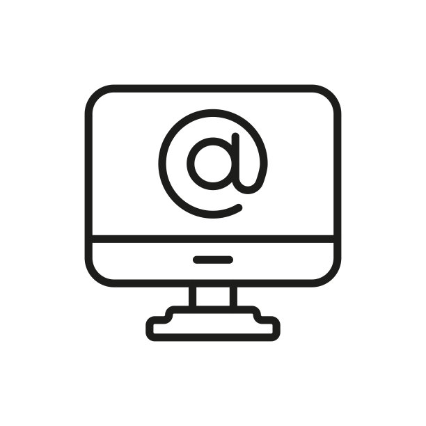 简单的阿罗巴线图标。图片下载