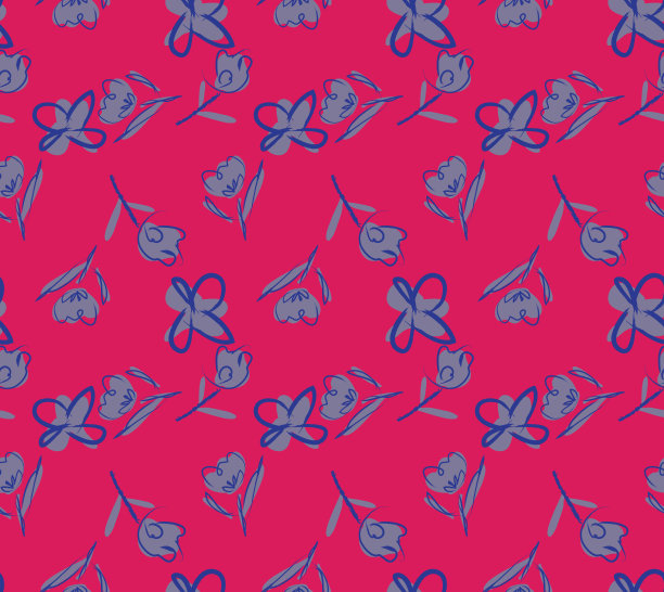 Vector植物植物无缝模式图片下载