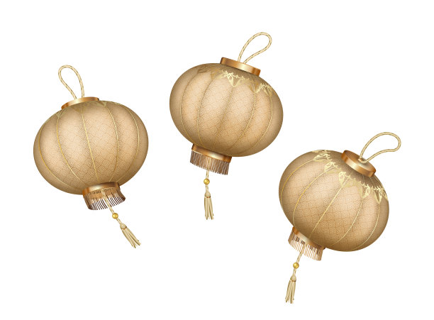 中国丝绸灯笼图片下载