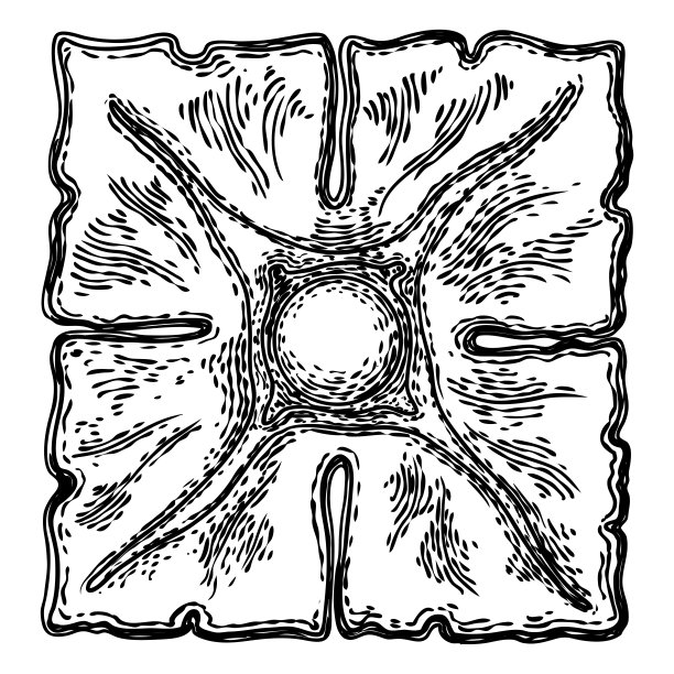 复古手绘巴洛克维多利亚广场花盛开纹身，花头饰品，雕刻墨水艺术为复古图案和哥特式装饰设计金银丝。向量。图片下载