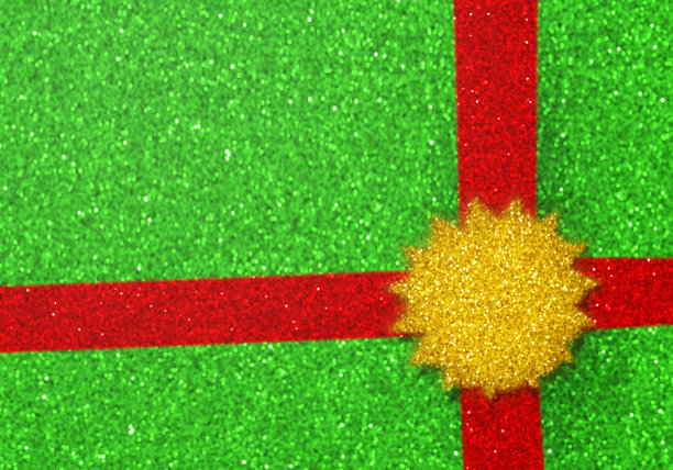 插图古雅的礼物背景制作的闪光材料。图片下载