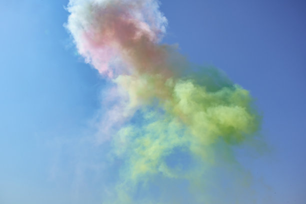 五颜六色的烟雾图片下载