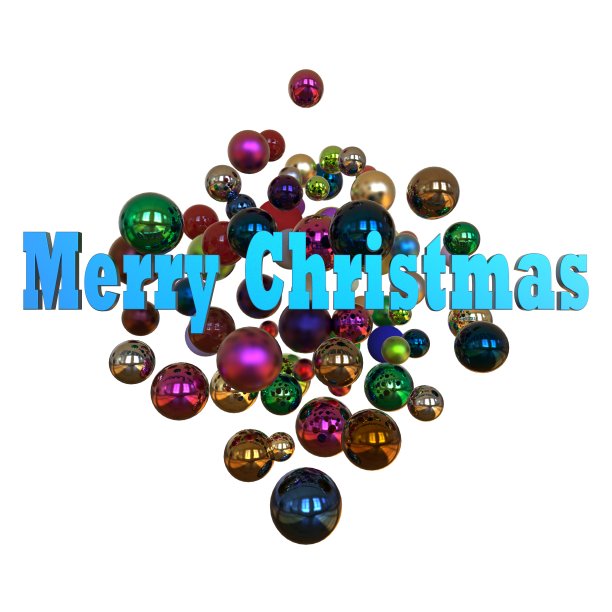 圣诞快乐，3d渲染。图片下载