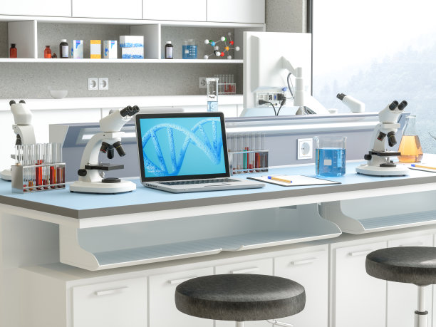 现代化实验室的高科技设备图片下载