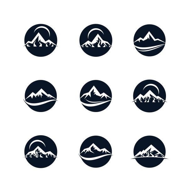 山矢量图标图片下载