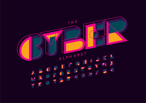 程式化的字母图片下载