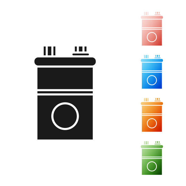 黑色汽车电池图标孤立在白色背景。蓄能器蓄电池能量动力和电能蓄能器蓄电池。设置图标丰富多彩。矢量图图片下载