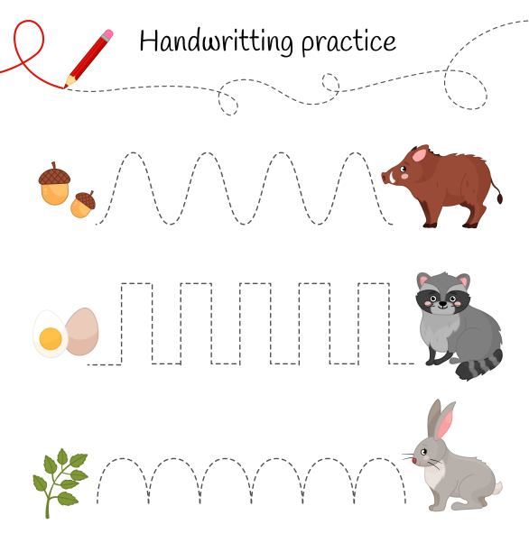 书法练习纸。图片下载