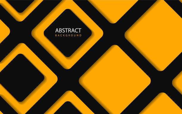 时尚的黑色和黄色条纹背景图片下载