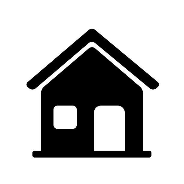 房屋图标矢量插图图片下载