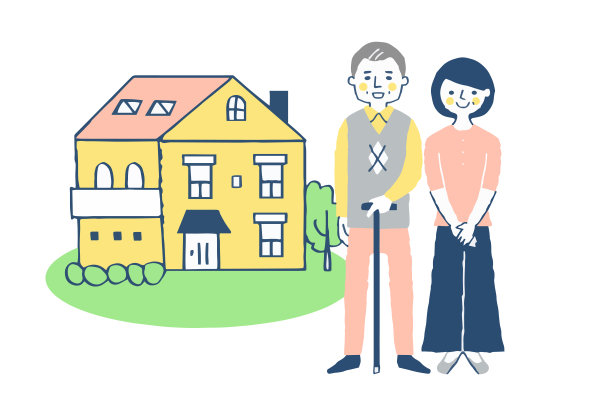 老两口在家门口图片下载