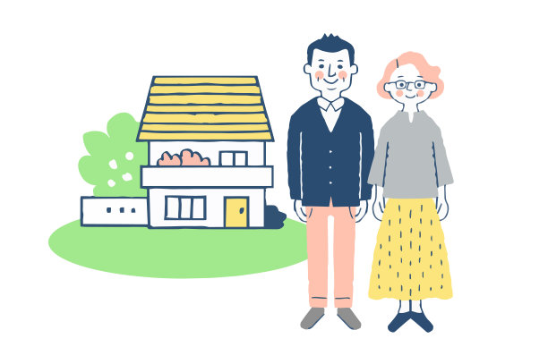 老两口在家门口图片下载