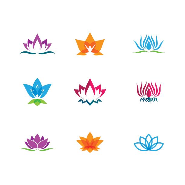 Lotus符号矢量图标图片下载