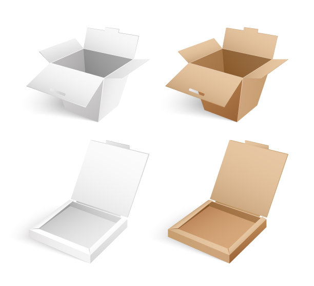 无标签向量隔离开比萨饼容器图片下载