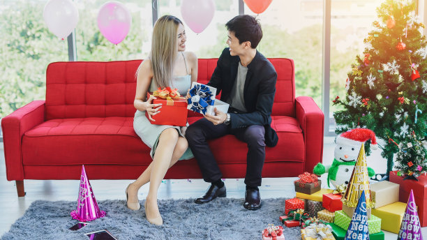 新年拍摄的概念。图片下载