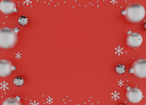 圣诞装饰3dcg背景图片下载