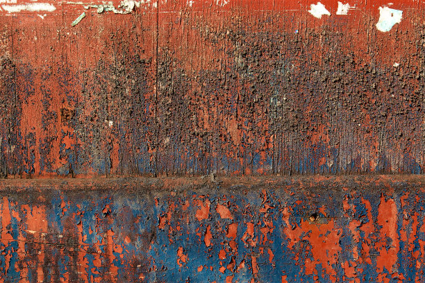 风化漆木质背景图片下载