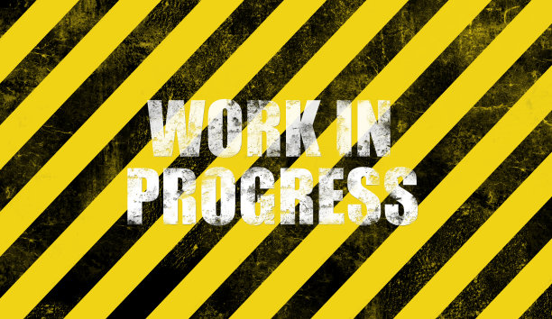 黄色预警信号。图片下载