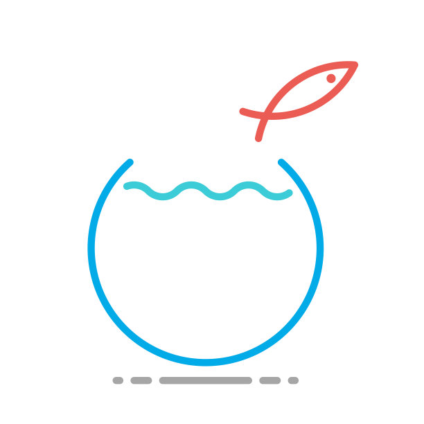 鱼在鱼缸外跳图片下载