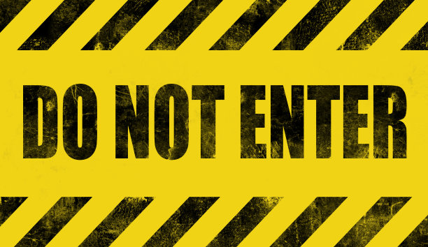 黄色不进入标志图片下载