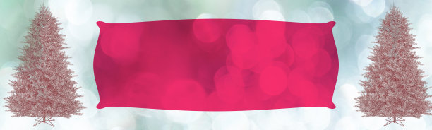 圣诞旗帜与闪亮的红色和图形元素。发光的背景，文字空间图片下载