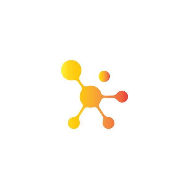 分子矢量图标插图图片下载