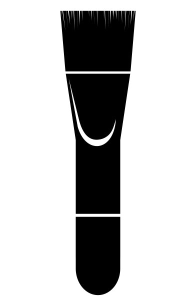 刷子。流苏。向量。标识,标识。背景网站，横幅，广告，海报，公告，包装。艺术家、画家、大师的流苏。艺术、建筑、维修。背景图片孤立。图片下载
