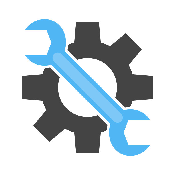 服务工具图标。平面向量插图。图片下载