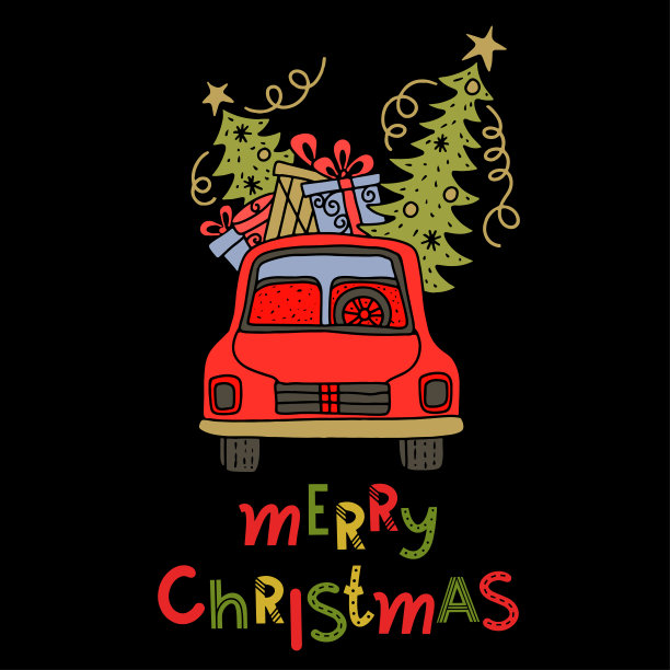 圣诞节卡片图片下载