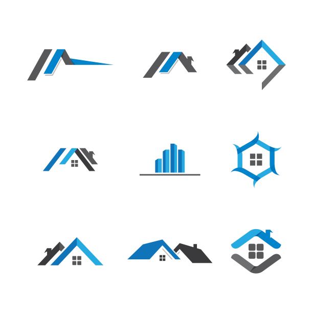 房子矢量图标图片下载