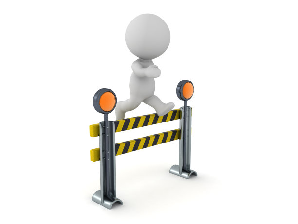 3D角色跳过路障图片下载