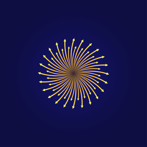 烟花矢量设计模板。为庆祝和周年设计图片下载